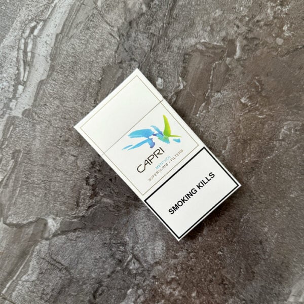 Capri Menthol (SuperSlims) 🍂 ‣ Duty Free Price ‣ Only 5€ 👍