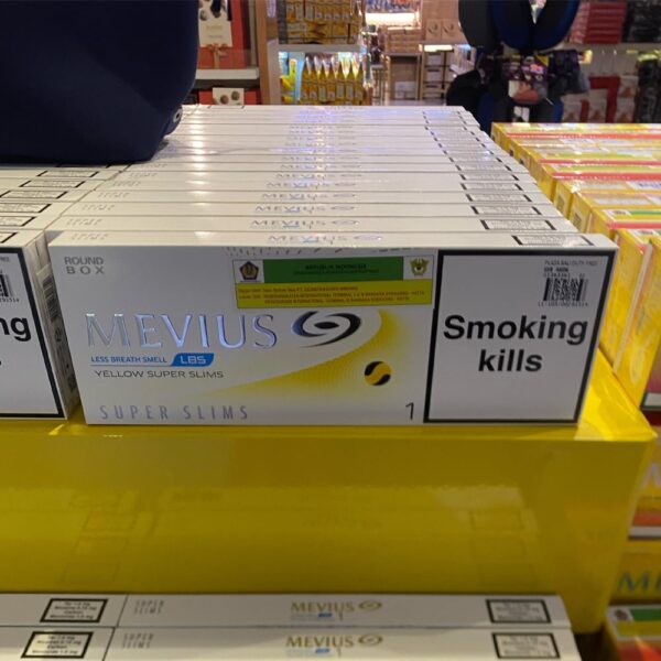 Mevius Yellow Super Slims 🍂 ‣ Duty Free Price ‣ Only 5€ 👍